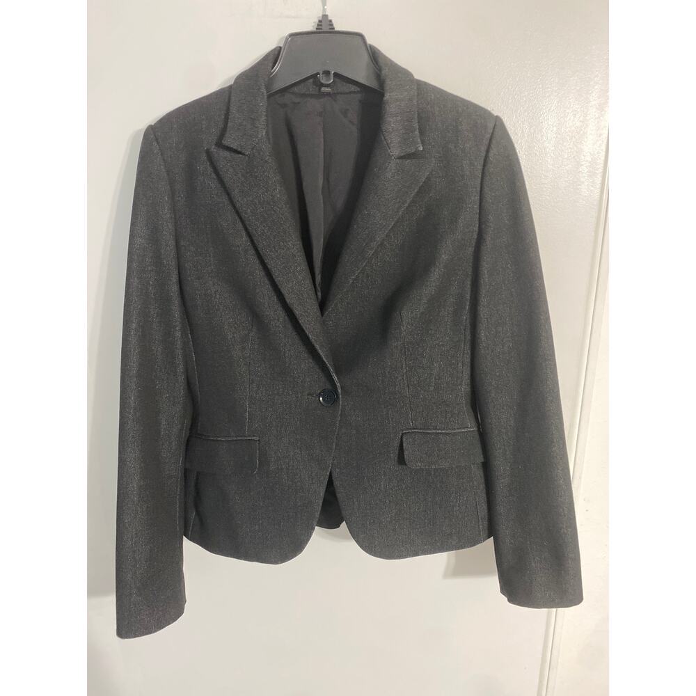 Express Design Studio women’s black blazer jacket size 8 career capsule classic
